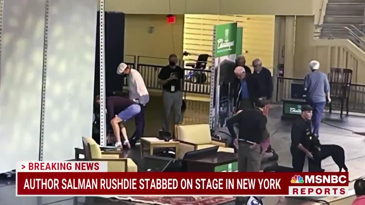 Author Salman Rushdie attacked and stabbed on stage