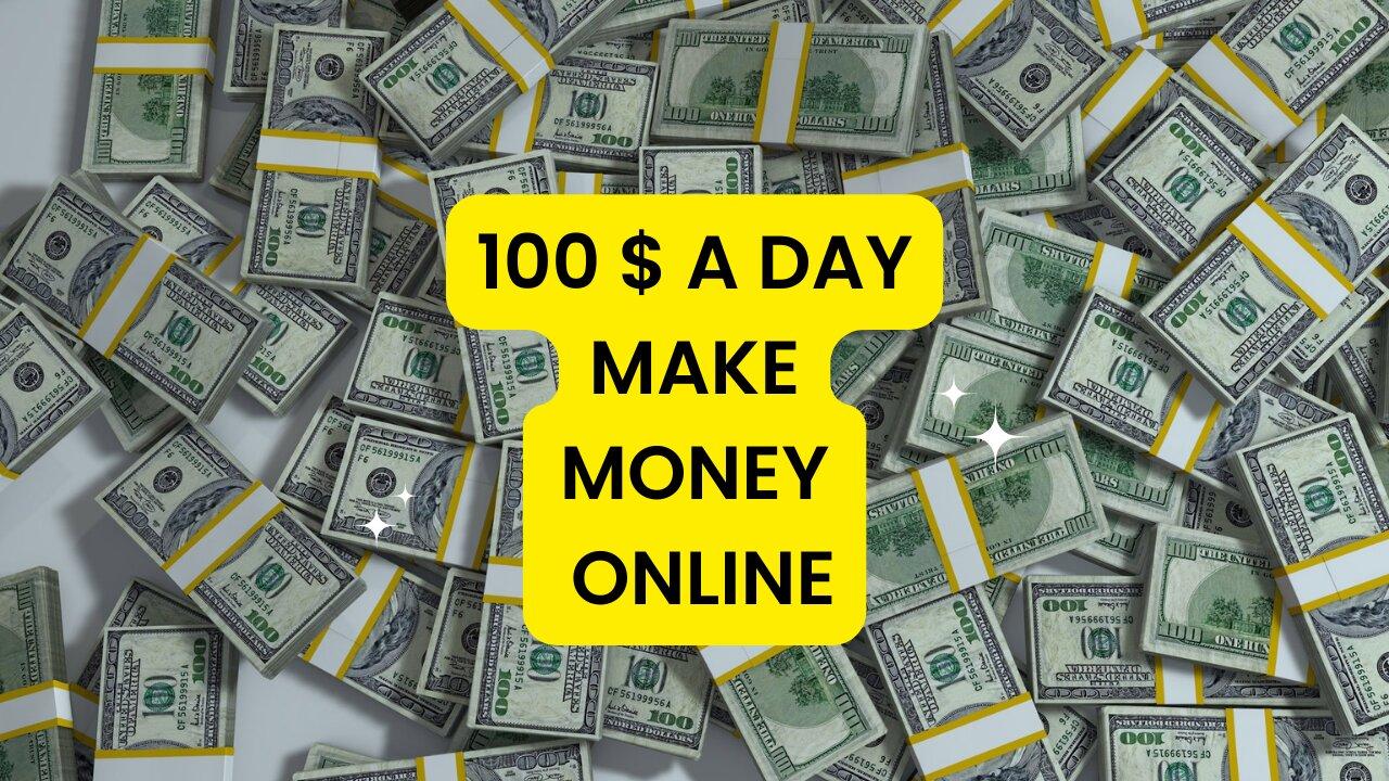 Laziest Way to Make money Online (100$ a day)