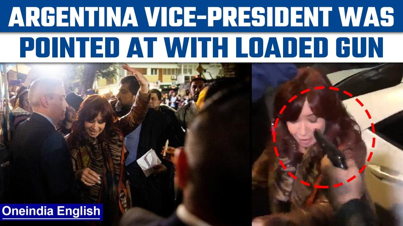 Cristina Kirchner: Loaded gun pointed in face of Argentina's vice-president | Oneindia News*News
