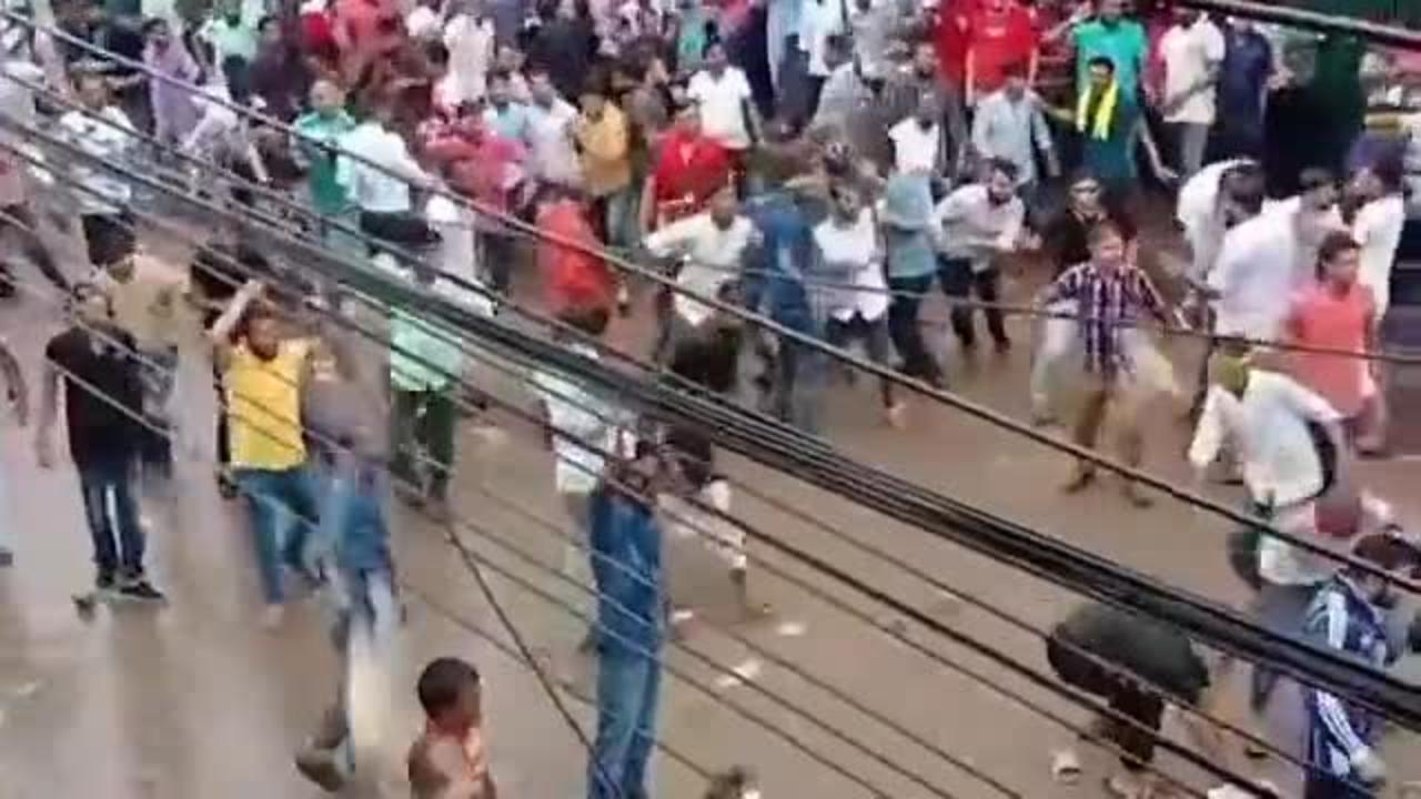 Protest Turns Into A Riot Bangladesh