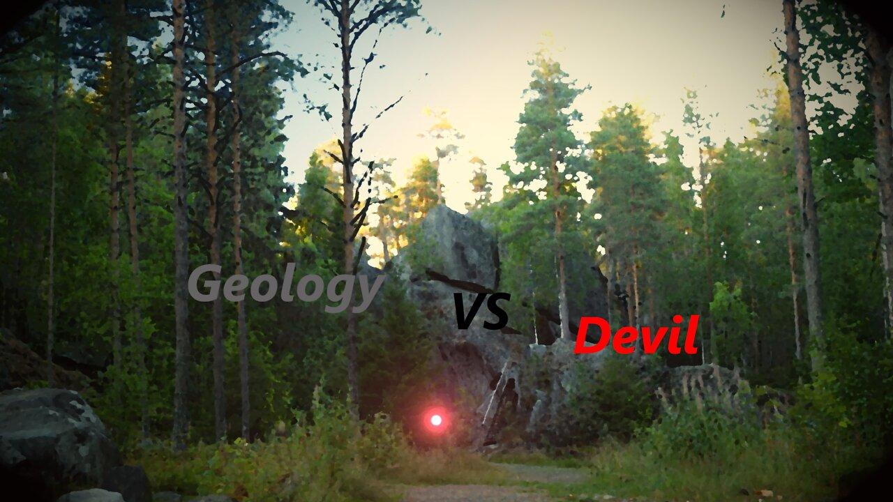 Devil's churns near Rovaniemi, geology of Lapland