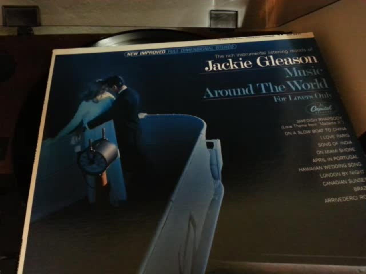 Jackie Gleason Music Around The World For Lovers Only Capitol Records 1966 LP For Sale