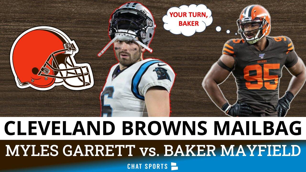 Browns Mailbag: Myles Garrett vs. Baker Mayfield Week 1