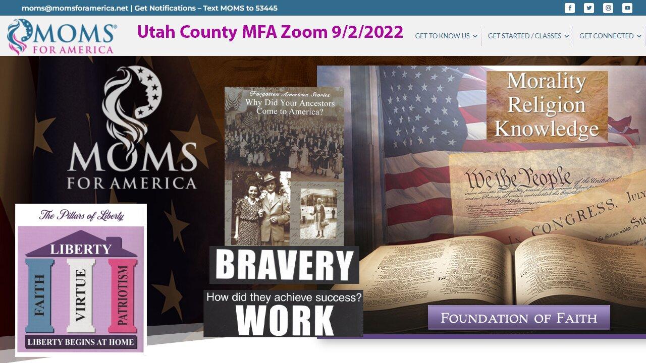 MFA Presentation#4 Foundation of Faith, "Why did your ancestors come?", Virtue, Bravery & Work