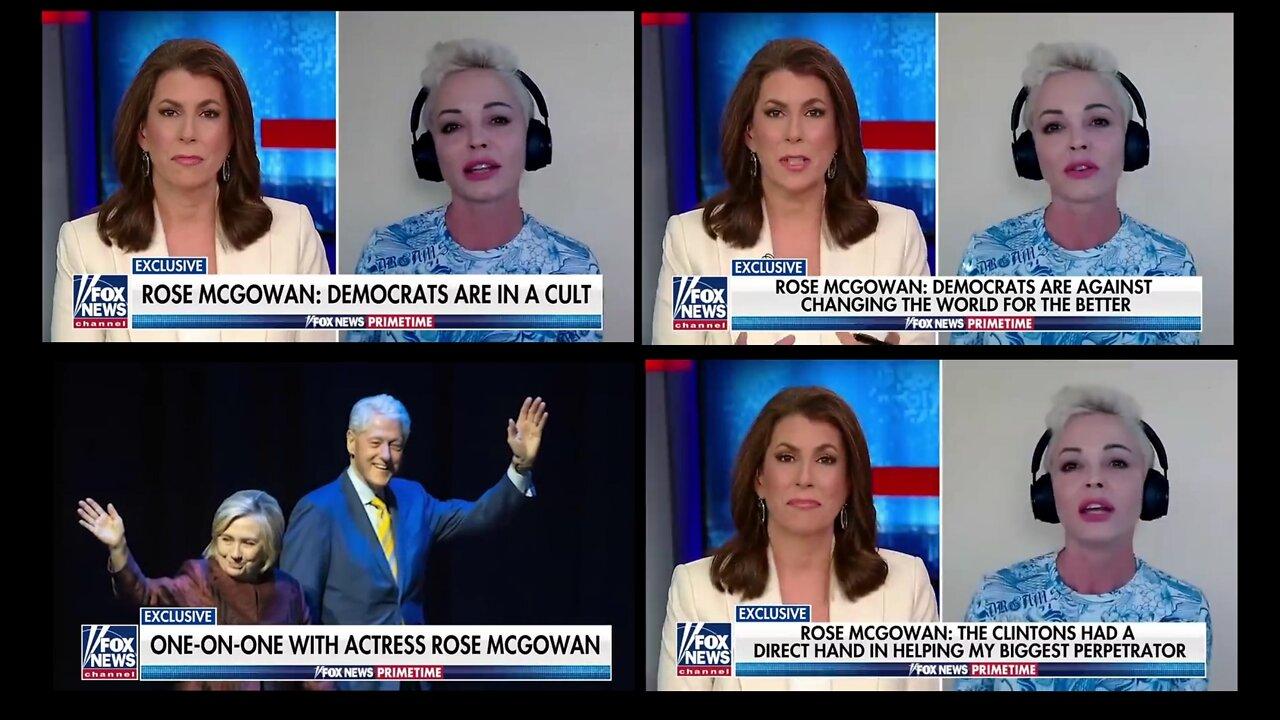 Rose McGowan - The 'Democrat Cult' and More - w/Tammy Bruce - FOX Exclusive