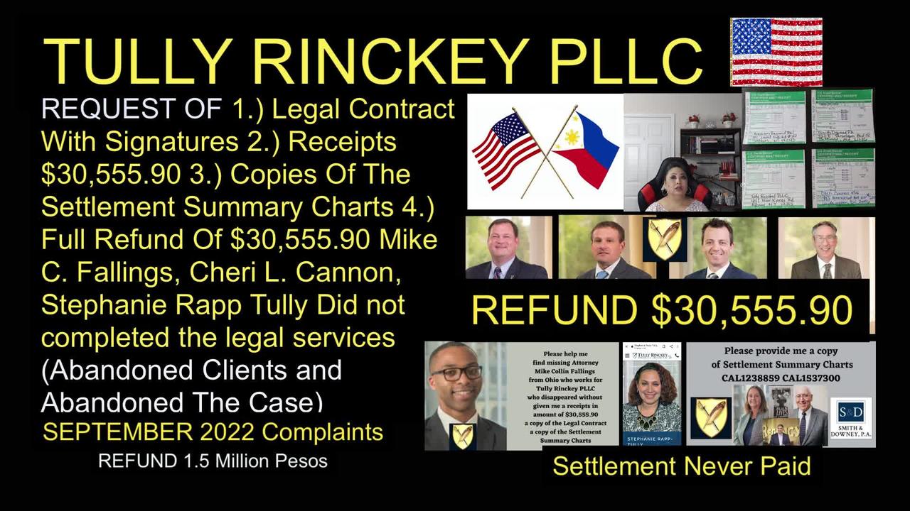 Tully Rinckey PLLC Albany New Yourk - Client Complaints - EEOC Formal Complaints - Smith Downey PA - Regency Furniture LLC Corpo