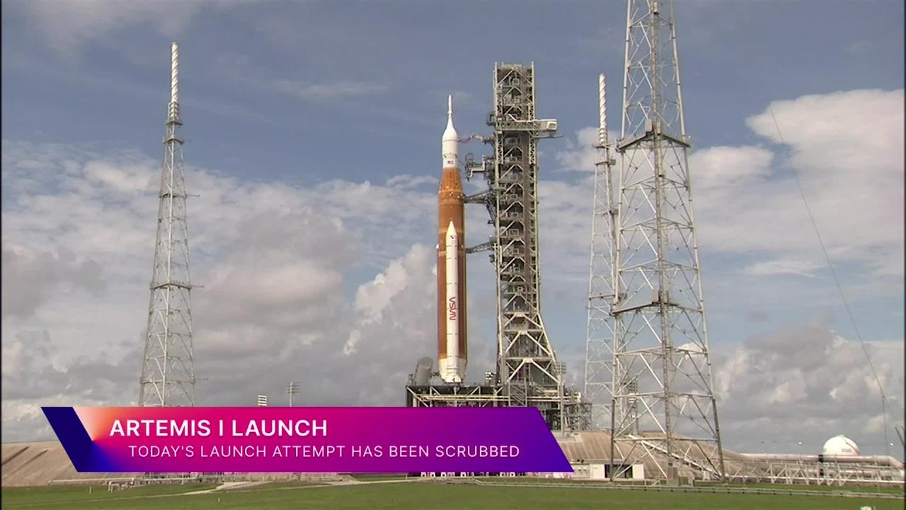 NASA ARTEMIS I launch once again called off