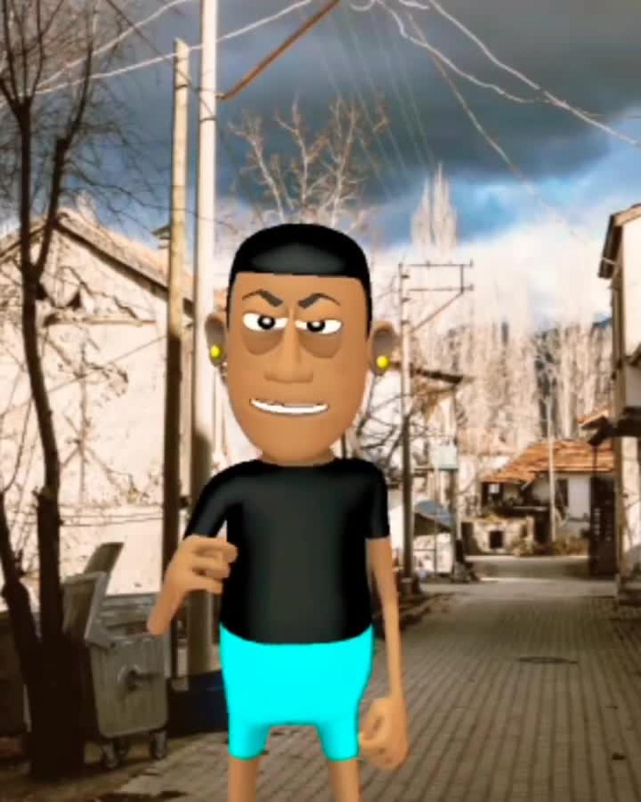 Funny Cartoon Animation About Meek Mill, Travis Scott & Kylie Jenner 😆