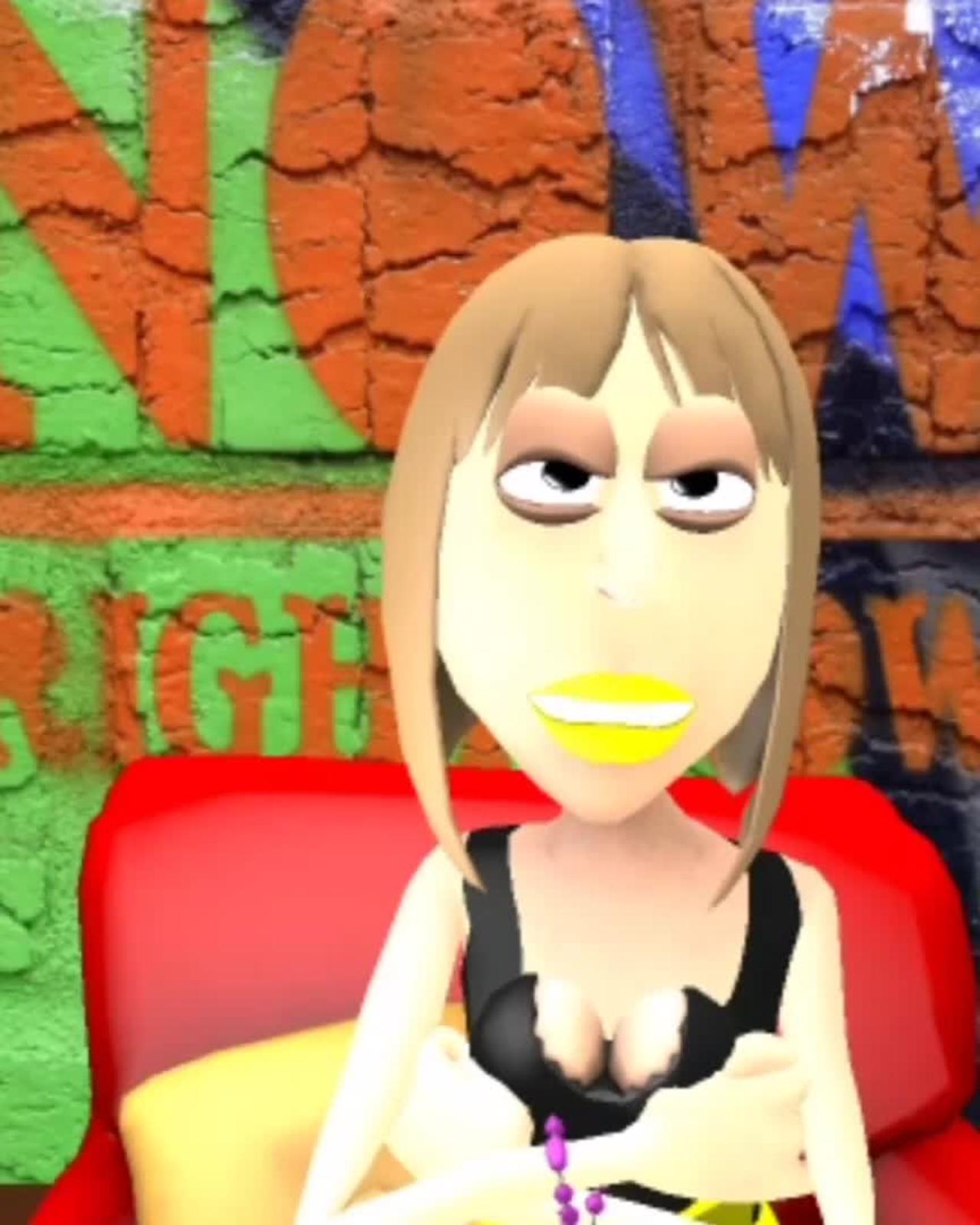 Funny Cartoon Animation About Say Cheese, Taylor Swift & Kanye West 😁