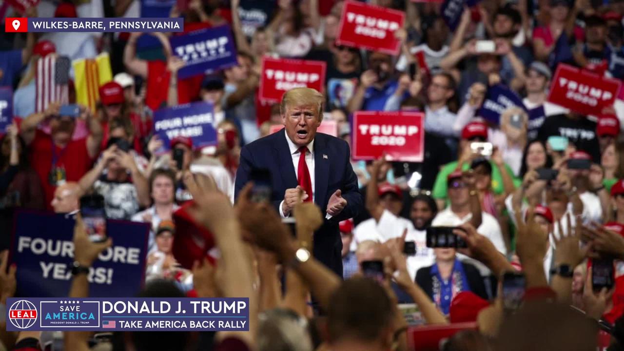 🇺🇸 Donald Trump · Take America Back Rally in Wilkes-Barre, Pennsylvania (September 03, 2022)