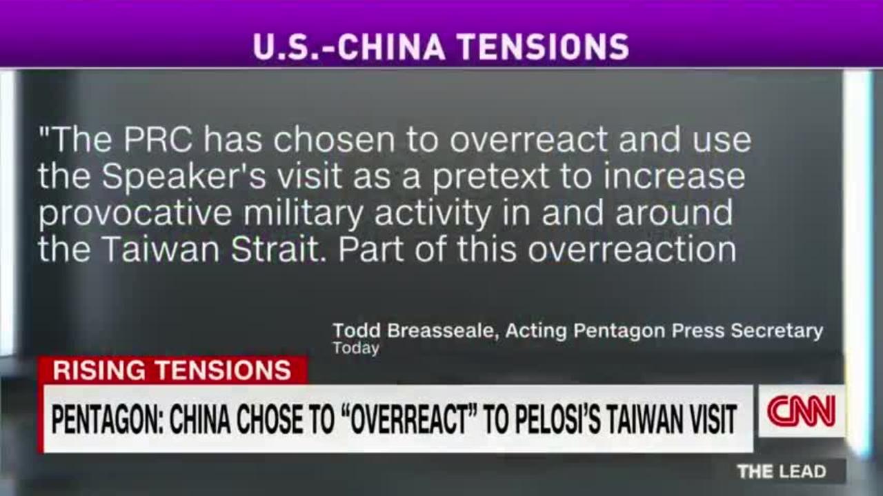 See China's military response after Pelosi's Taiwan visit