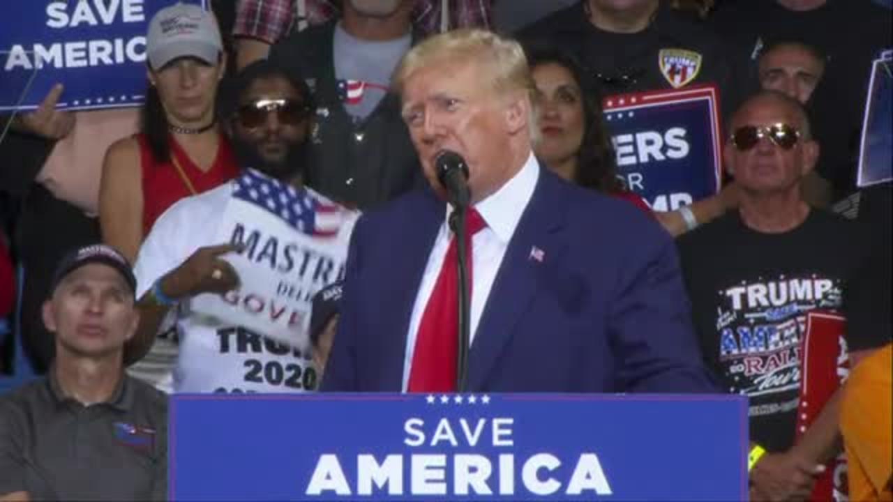 Donald Trump - Save America’ rally in Wilkes-Barre, Pennsylvania