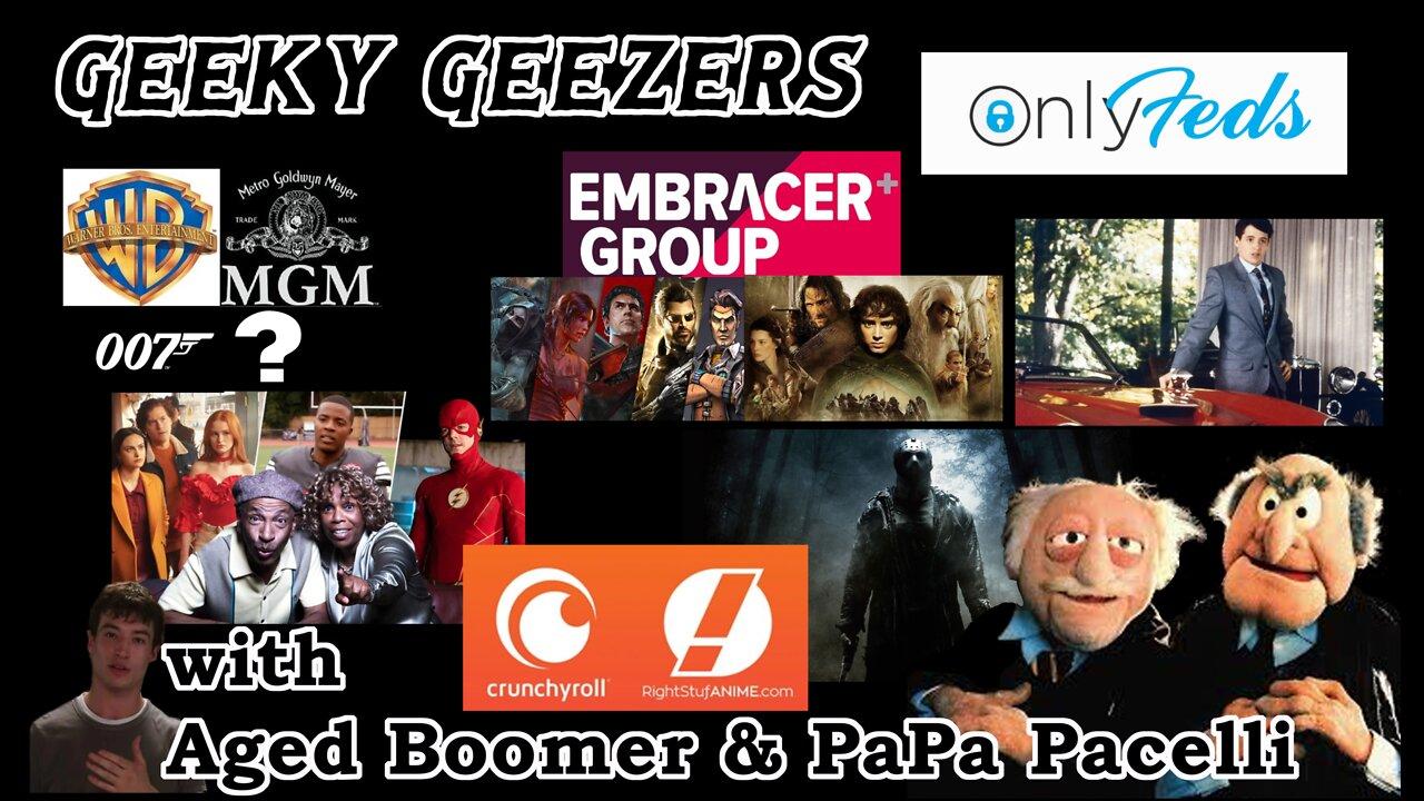 Geeky Geezers - Ferris Bueler returns, Embracer Group buys The Lord of the Rings