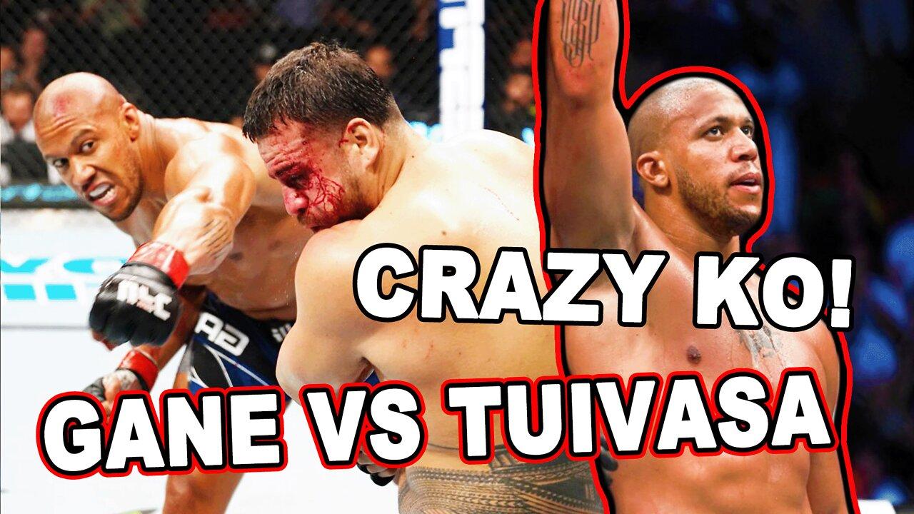 CRAZY KO! Ciryl Gane vs Tai Tuivasa UFC FIGHT NIGHT PARIS REACTION & DISCUSSION