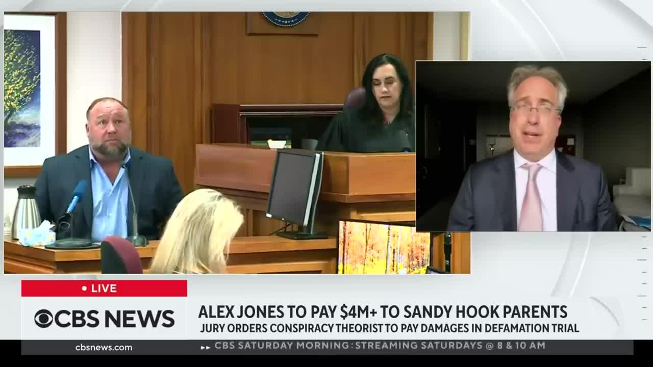 Texas jury orders Alex Jones to pay parents of Sandy Hook shooting victim over $4 million