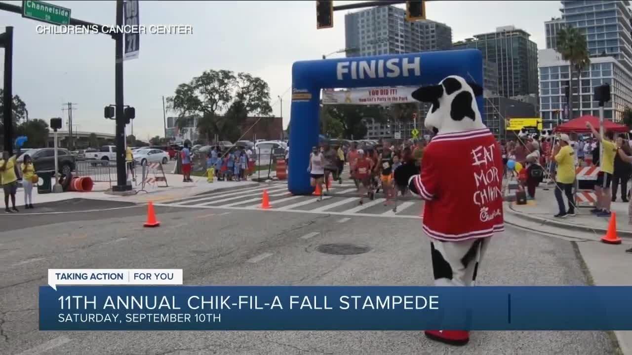 11th Annual Chick-Fil-A Fall Stampede Benefits Children's Cancer Center