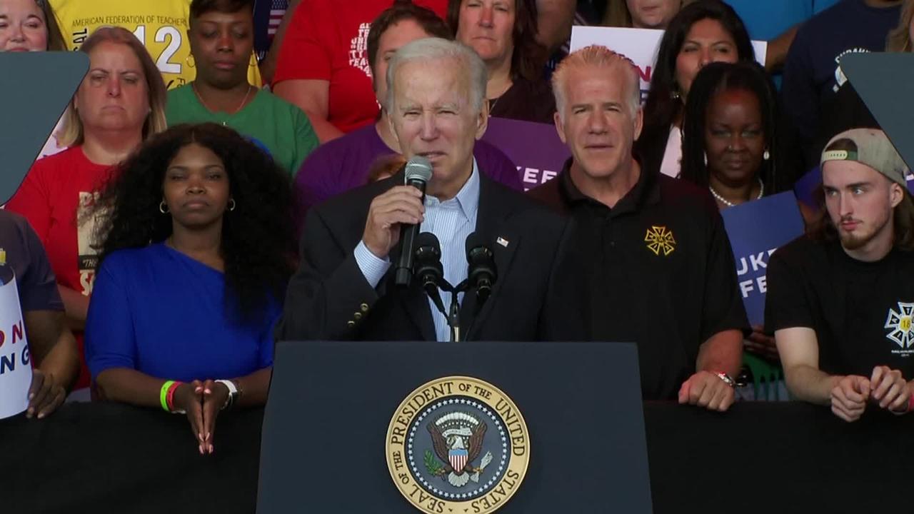 Biden says 'MAGA Republicans' are 'coming for your social security'