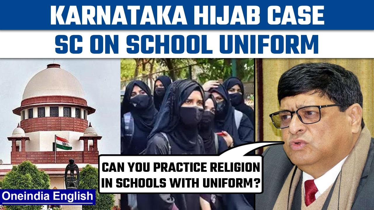Karnataka Hijab row: Supreme Court questions about school uniform in hearing | Oneindia News*News