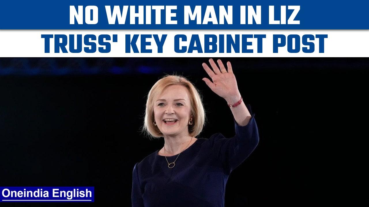 Liz Truss elected UK PM: No white men in key Cabinet posts in new govt | Oneindia News*International