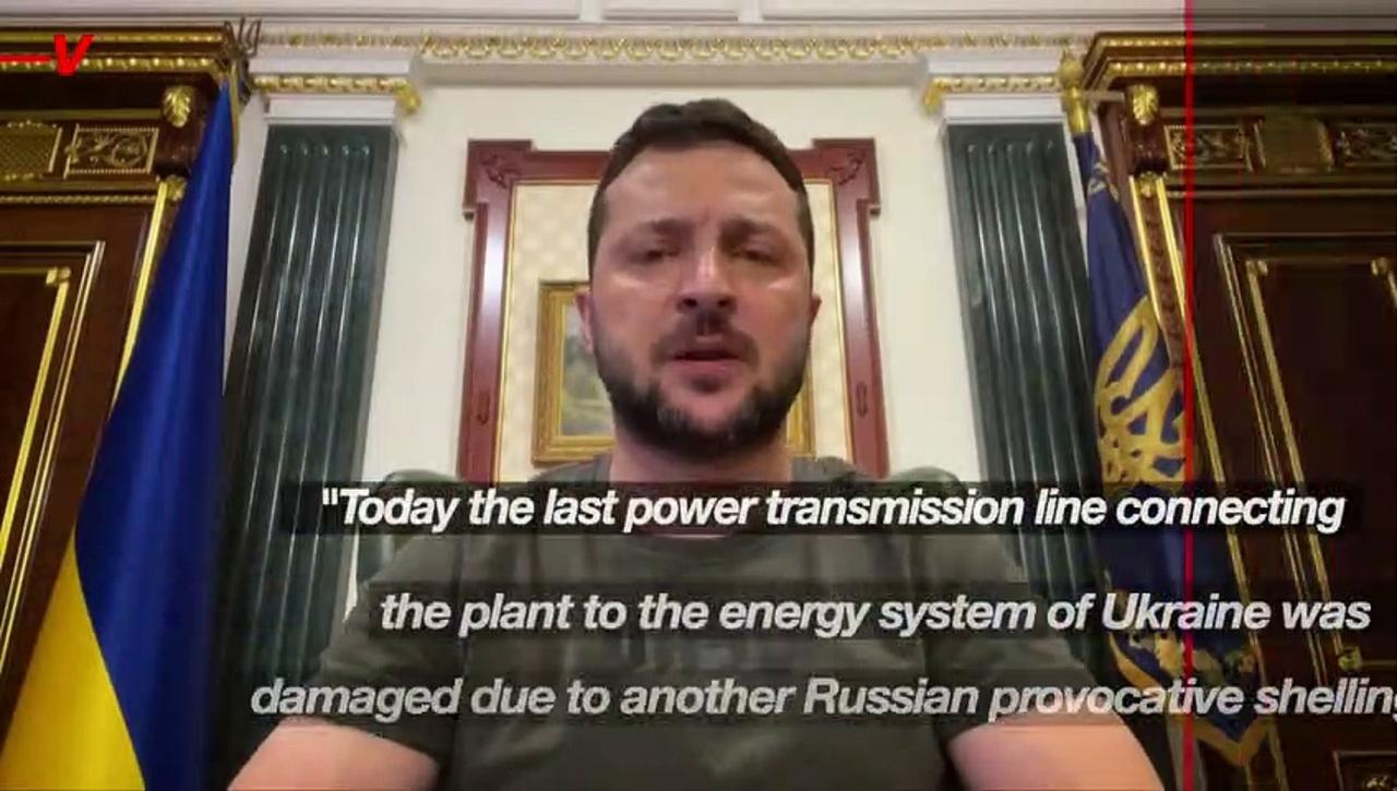 Russia Continues to Shell Nuclear Power Plant as Zelensky Warns the World Is ‘One Step Away From a Radiation Disaster’