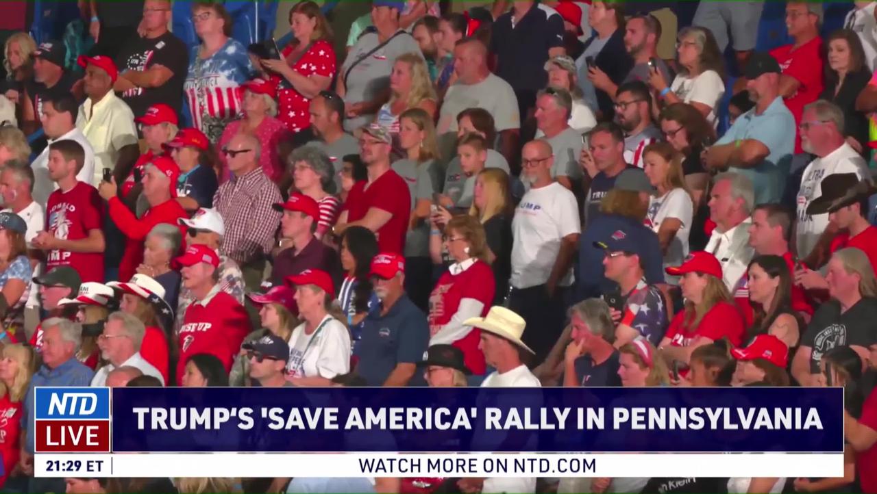 Trump Rally PA - 2022, ending