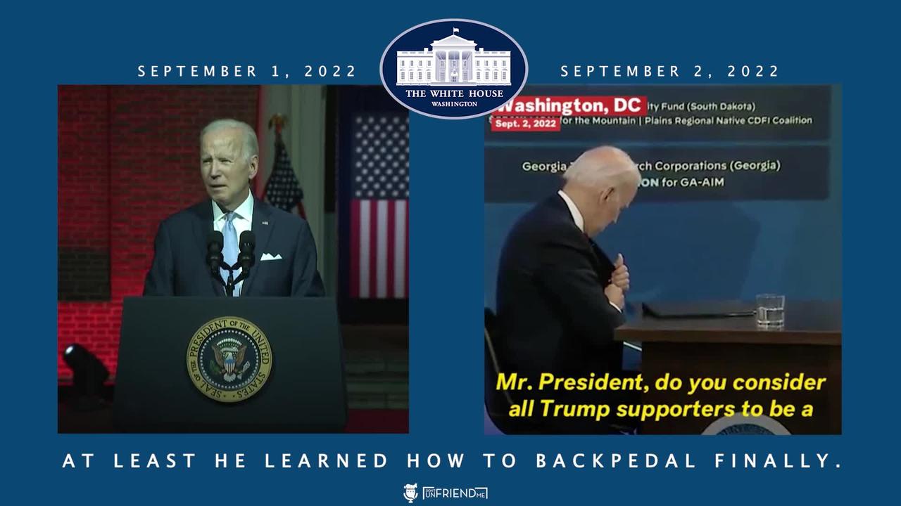 Joe Biden insults half the country... and can't remember what he said the next day.