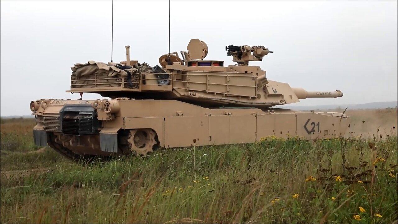 GREYWOLF Test Fires M1A2 SEP V3 Main Battle Tank