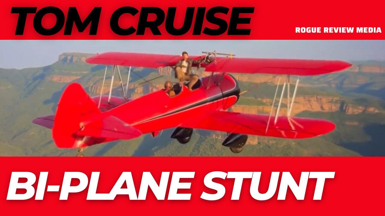 RARE Bi-Plane Stunt by Top Gun Star Tom Cruise