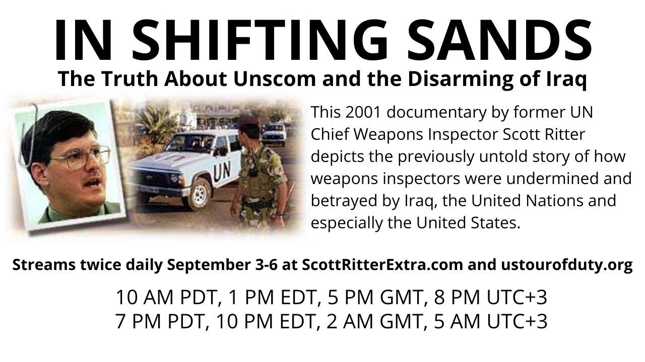 In Shifting Sands: The Truth About Unscom and the Disarming of Iraq