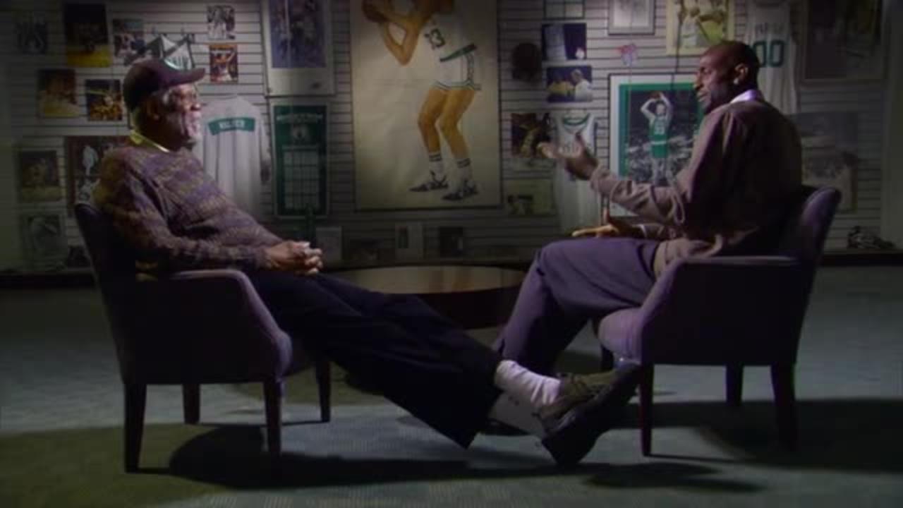 Bill Russell And Kevin Garnett Shared A Special Bond Through Basketball