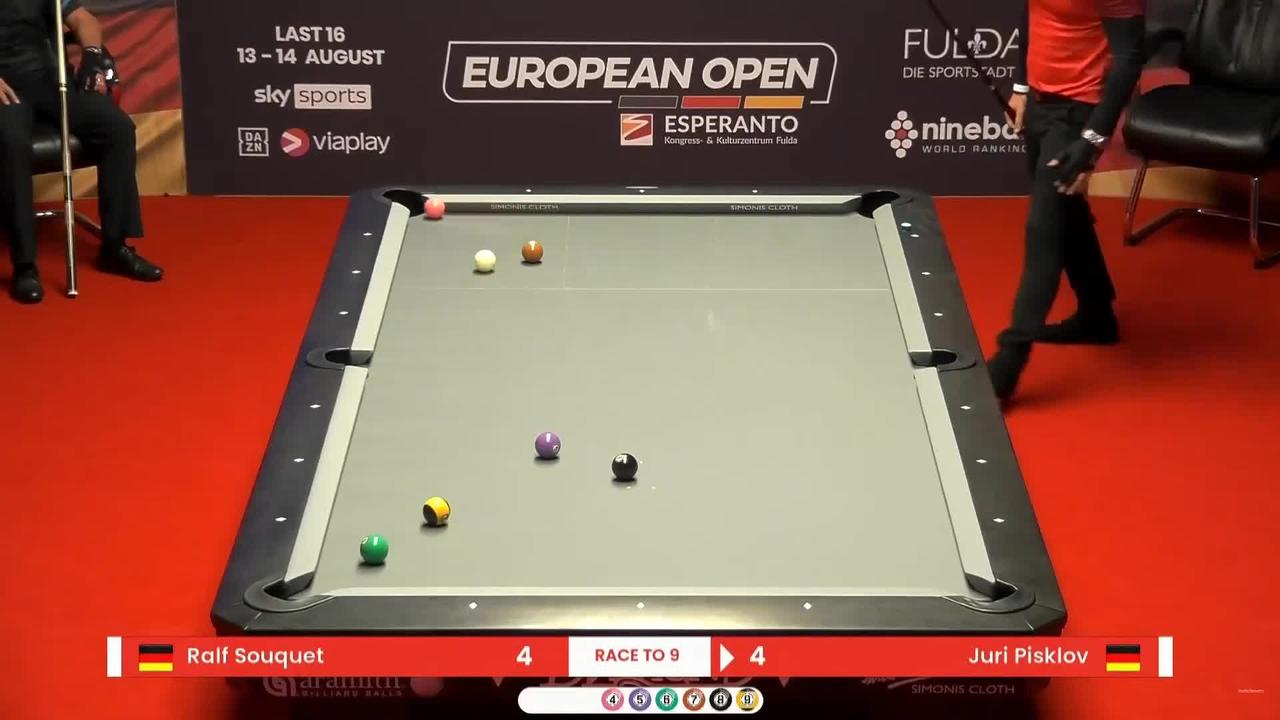 Juri Pisklov Ridiculous Pot | European Open Pool Championship