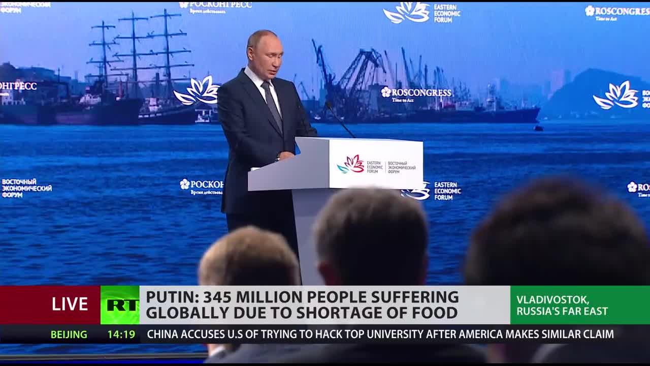 'Welfare of 'Golden Billion' ignored' - Putin
