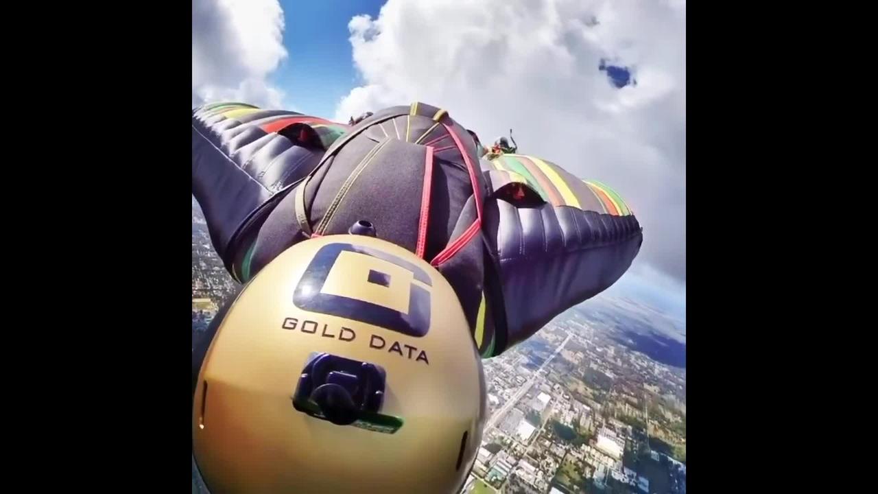 Wingsuit flying cam 360 | super extreme