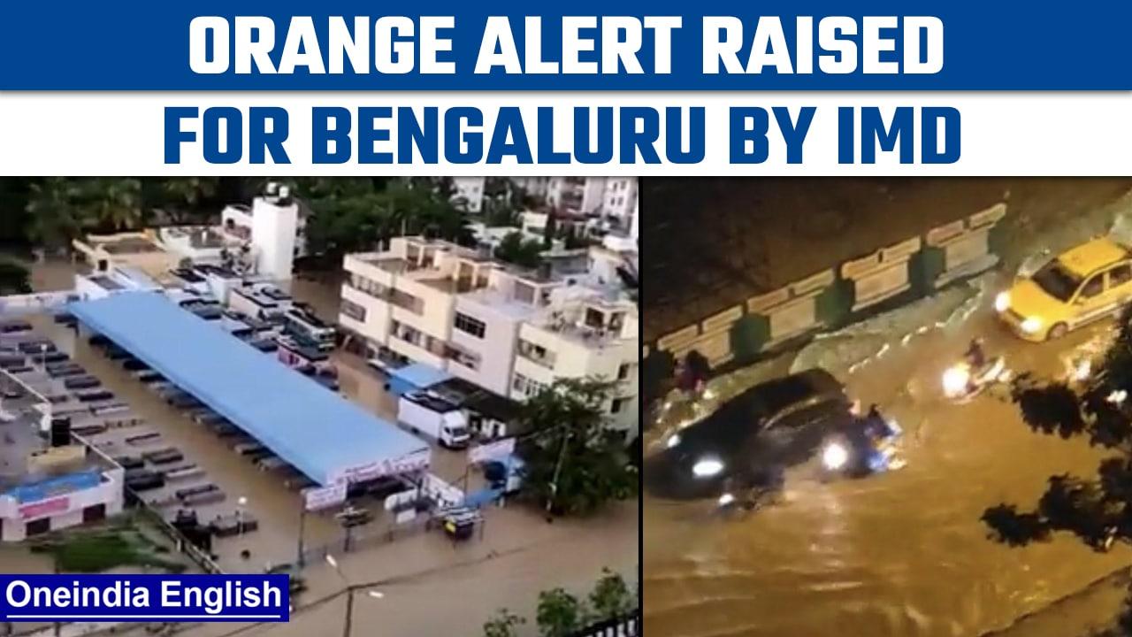 Bengaluru Rains: IMD issues Orange alert, heavy to very rainfall predicted  | Oneindia News *News