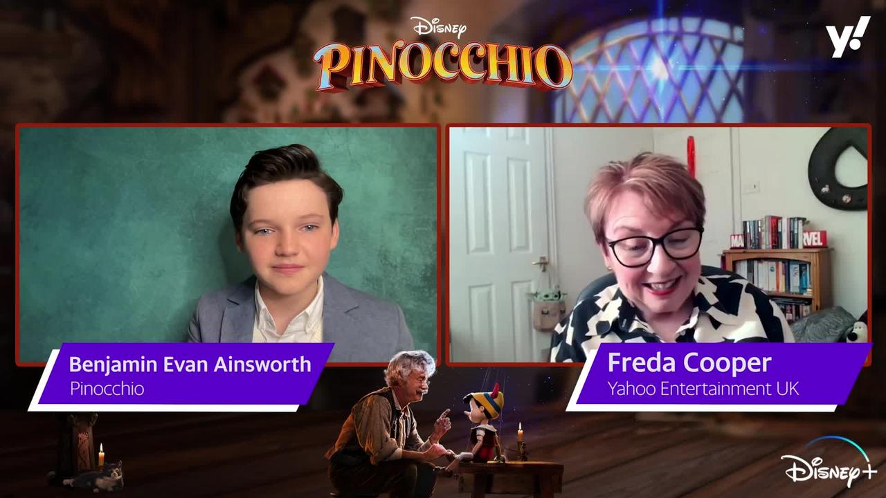 Benjamin Evan Ainsworth: Being the voice of Pinocchio is 'a dream come true'