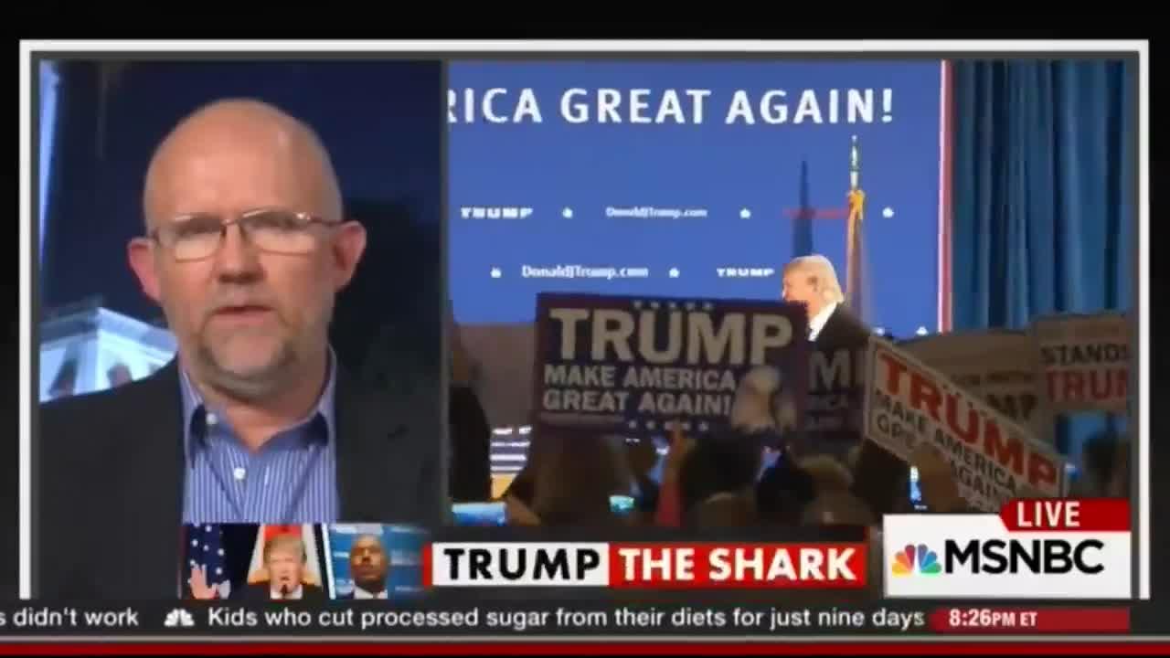 Rick Wilson on MSNBC: Someone's Gonna Have To Put a Bullet in Trump's Head 👀