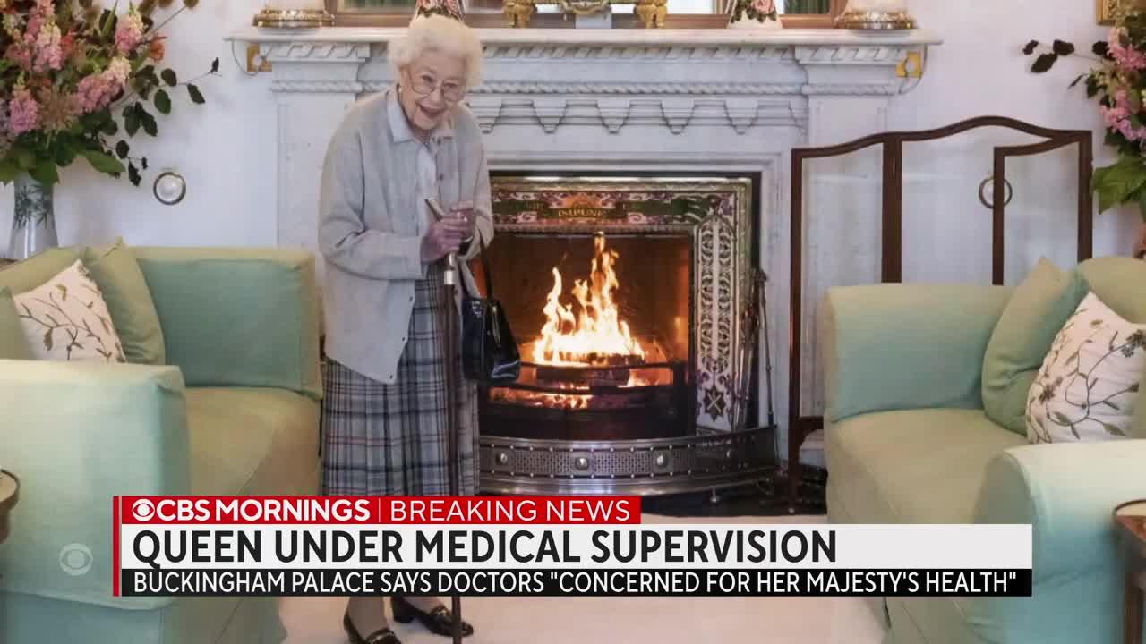 Queen Elizabeth II under medical supervision as doctors "are concerned" for her health