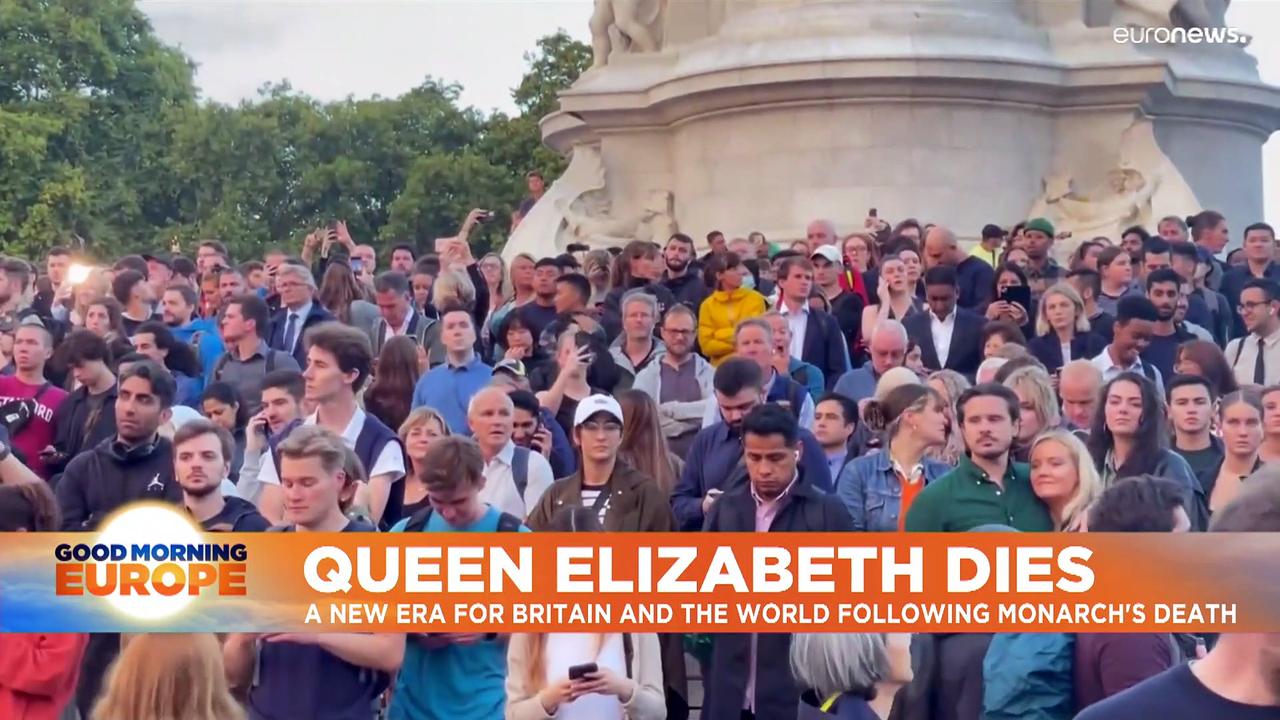 'We feel really upset': Britons react to Queen Elizabeth II's death