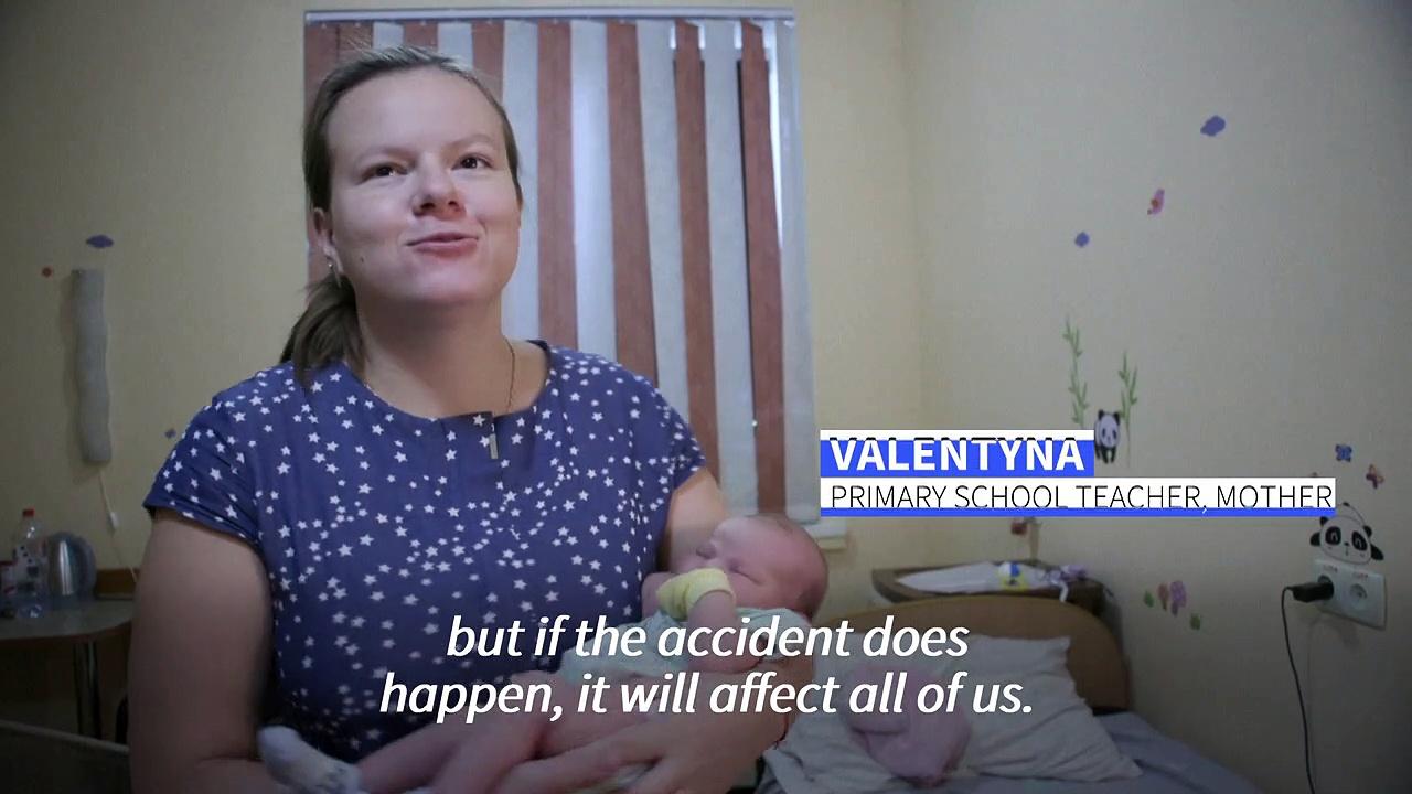 Fears of shelling, radiation on a Ukraine maternity ward