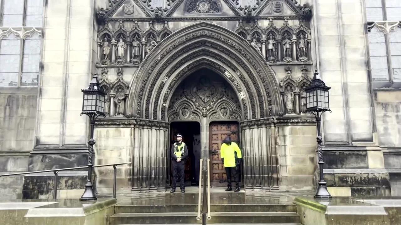 The cathedral where Queen's coffin will lie in state