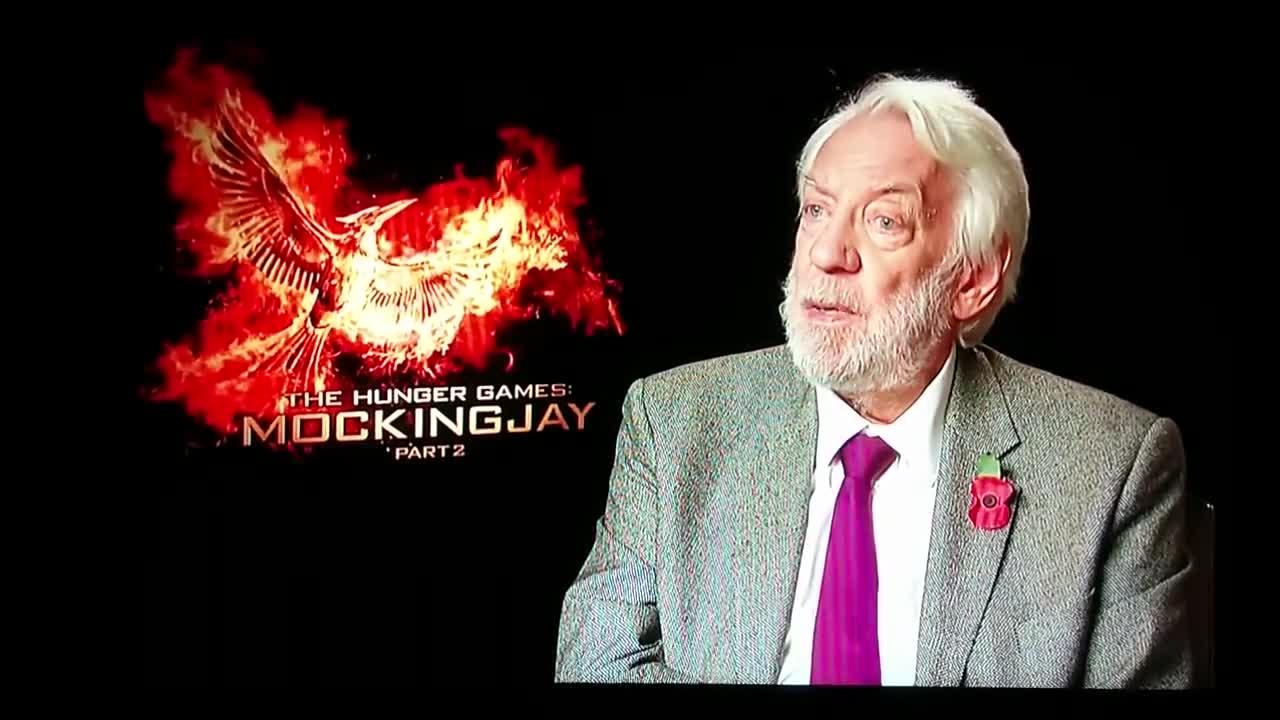 The Hunger Games Are Here Now ... Donald Sutherland predicted in 2015