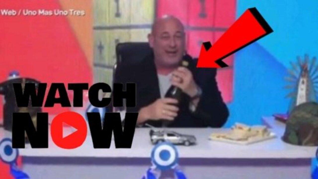 TWITTER SANTIAGO CUNEO 《 TV presenter mocks Queen's death by popping champagne live on air 》