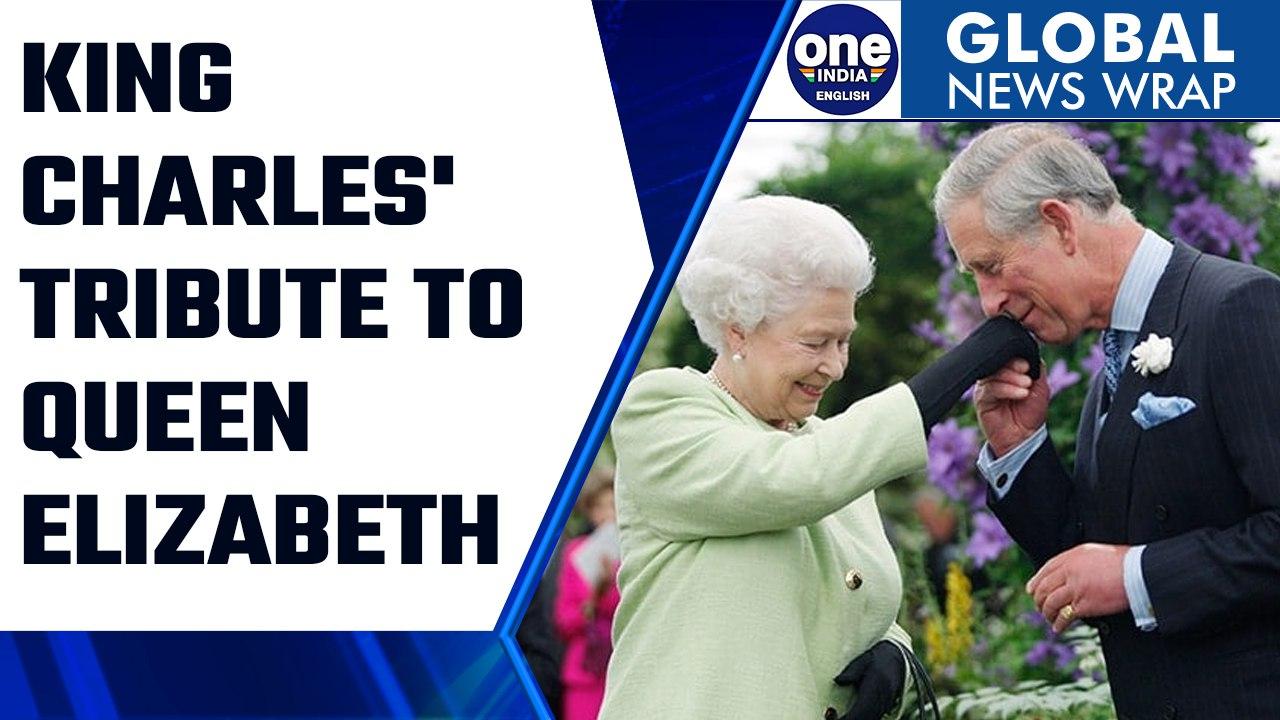 King Charles pay tribute to his late mother, Queen Elizabeth | Oneindia News *International