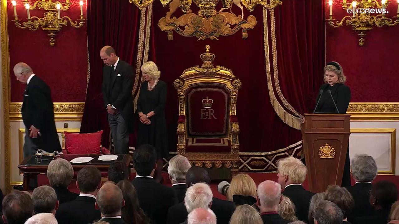 Accession Council formally proclaims Charles III as the new British monarch