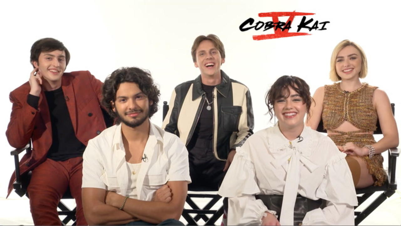 'Cobra Kai' Cast Returns for Season 5 'Kick It or Keep It' (SPOILERS!) | THR Interview