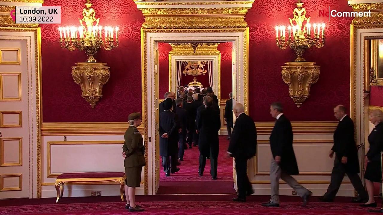 King Charles III signs oath during country’s accession ceremony
