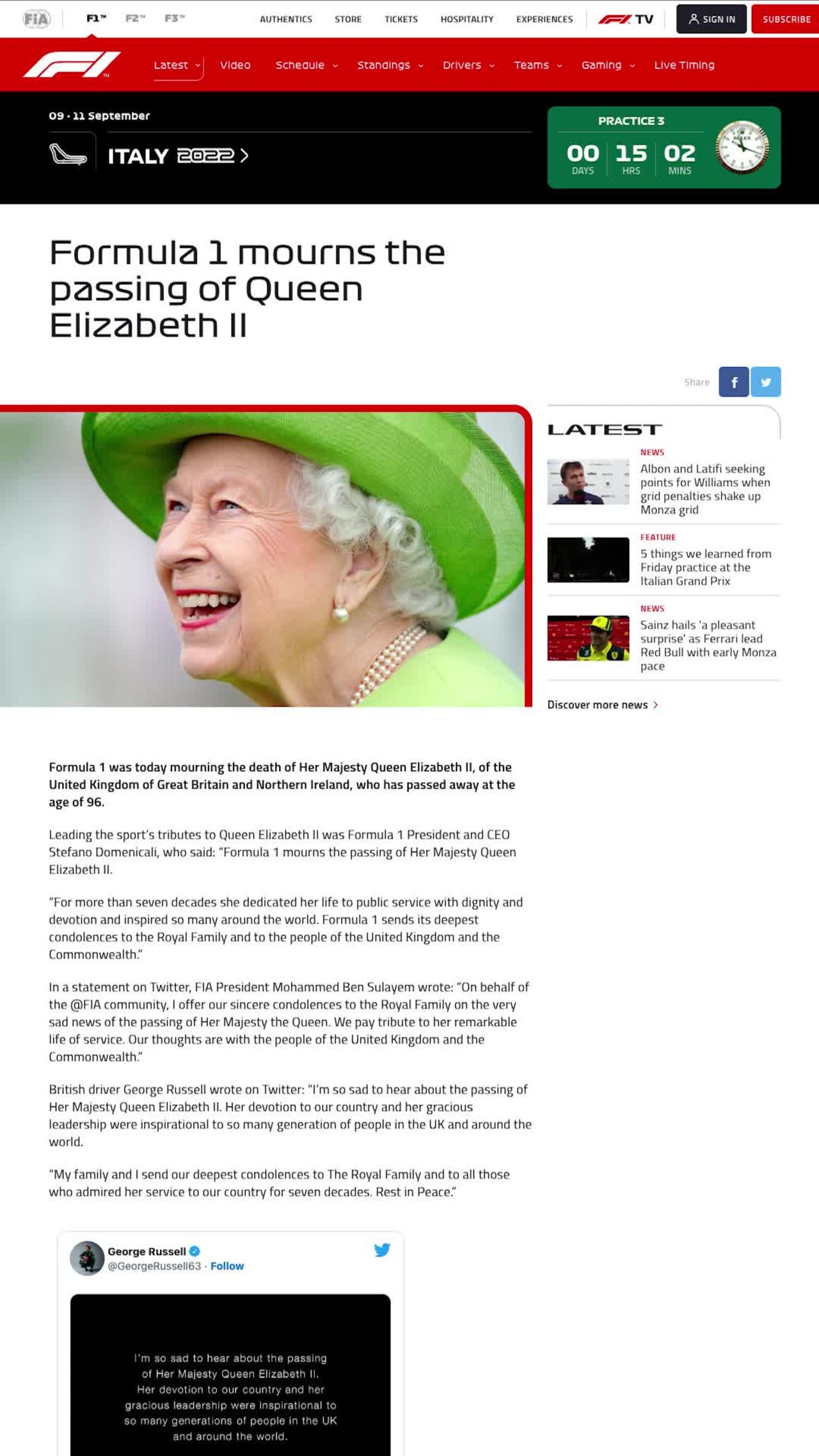 Queen Elizabeth II Dies. So What?