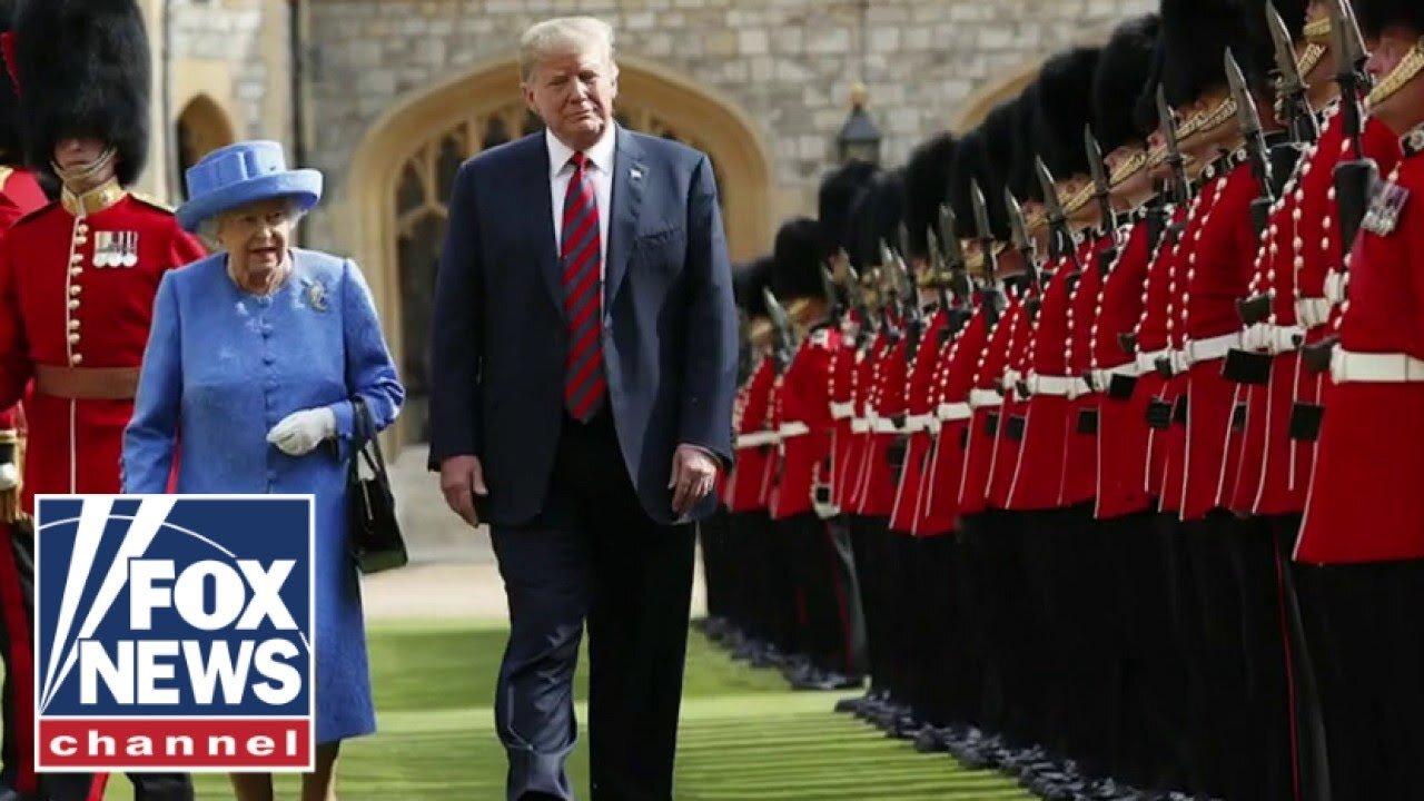 Trump family pays respects to Queen Elizabeth II