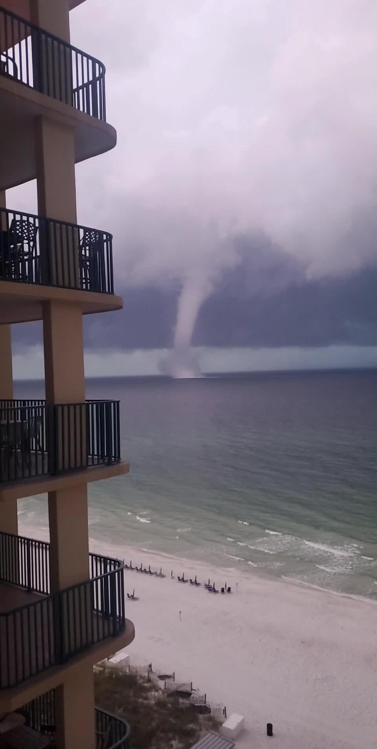 Waterspout Near Destin, Florida
