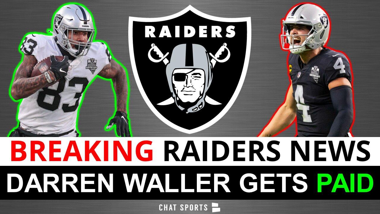 Las Vegas Raiders & Darren Waller Agree On A RECORD Contract Extension